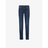 Frame Le Garcon Straight-leg Mid-rise Cotton-blend Denim Jeans In Dublin