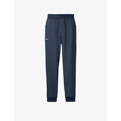 Adidas Statement Adidas Spezial Anderston Tapered Stretch-woven Jogging Bottoms In Night Navy