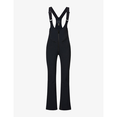 Goldbergh Phoebe Flared High-rise Stretch-woven Ski Trousers In Black