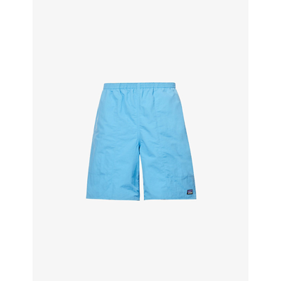 Patagonia Baggies Brand-patch Recycled-nylon Shorts In Blue