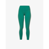 Splits59 Ella High-waisted Airweight 7/8 Legging In Arugula Vintage White