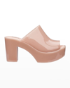 Melissa Women's High Heel Platform Sandals In Beige