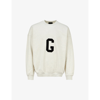 Fear Of God Logo-printed Crewneck Cotton-jersey Sweatshirt In Cream Heather