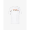 VALENTINO SEQUIN-EMBELLISHED COTTON-JERSEY T-SHIRT