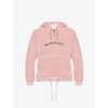 Mki Miyuki Zoku Sherpa Brand-embroidered Fleece Hoody In Pale Pink