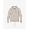 Mki Miyuki Zoku Sherpa Brand-embroidered Fleece Hoody In Grey