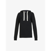 JW ANDERSON LOGO-EMBROIDERED COTTON-JERSEY HOODY