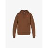 Icecream Signet Logo-print Cotton-jersey Hoody In Brown