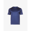 Eton Slim-fit Cotton-jersey T-shirt In Blue