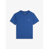 RALPH LAUREN POLO PONY LOGO-EMBROIDERED COTTON T-SHIRT 2-14 YEARS