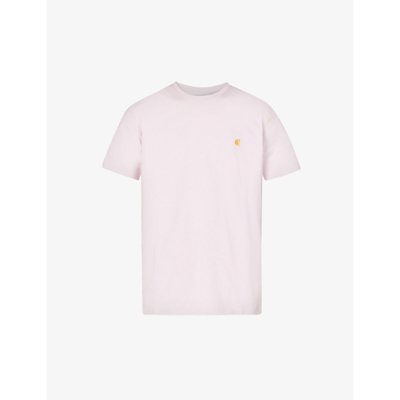 Carhartt Chase Brand-embroidered Cotton-jersey T-shirt In Multicolor