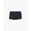 ZIMMERLI BRAND-EMBROIDERED MID-RISE COTTON BOXERS