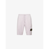Stone Island Shorts In Rose-pink Cotton In Rose Quartz