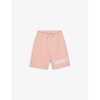 PALM ANGELS BRAND-PRINT RELAXED-FIT COTTON SHORTS 4-10 YEARS