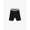 MONCLER LOGO-WAISTBAND SHELL CYCLING SHORTS 8-14 YEARS