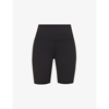 LULULEMON LULULEMON WOMEN'S BLACK ALIGN HIGH-RISE STRETCH-KNIT SHORTS,53367397