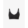 Bravado Designs Adjustable Stretch-recycled Nylon-blend Nursing Bra In Black