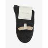 Falke Cosy Stretch-knit Socks In 3081 Anthracite Melange