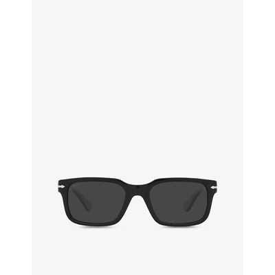 Persol Po3272s Wayfarer-frame Acetate Sunglasses In Black