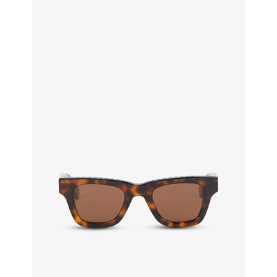 Jacquemus Nocio Wayfarer-frame Acetate Sunglasses In Brown