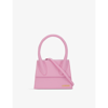 JACQUEMUS JACQUEMUS LIGHT PINK LE GRAND CHIQUITO LEATHER TOP-HANDLE BAG,52908591