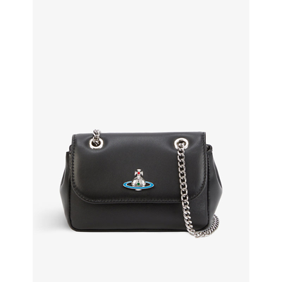 Vivienne Westwood Emma Leather Purse With Chain