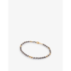 M COHEN OMNI SMALL 18CT GOLD AND STERLING SILVER BRACELET