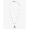 Vivienne Westwood Jewellery Suzie Orb Silver-toned Brass Necklace