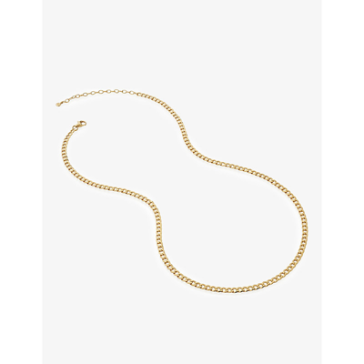 Monica Vinader Recycled 18ct Yellow Gold Vermeil Sterling Silver Necklace
