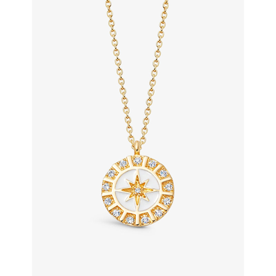 Astley Clarke Womens Yellow Gold Vermeil Celestial Astra 18ct Yellow Gold-plated Vermeil Sterling Si