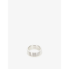 Le Gramme 11g Ribbon Silver-tone Sterling-silver Ring In Silver