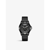 Hamilton H64465733 King Pvd-coated Stainless-steel Automatic Watch In Black