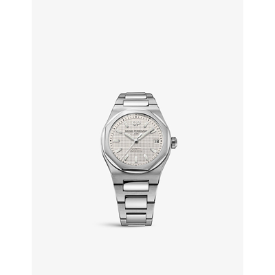 Girard-perregaux 81010-11-131-11a Laureato Stainless-steel Quartz Watch In Stainless Steel