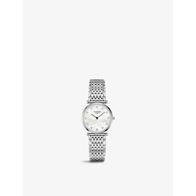 Longines L45124876 La Grande Classique Stainless-steel And Mother-of-pearl Quartz Watch