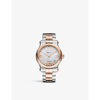 Chopard 18-carat Rg & Ss 278559-6009 Happy Sport 18ct Rose Gold, Stainless-steel And 0.35ct Diamond Self-win In 18-carat Rg & Ss