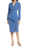 TAHARI ASL NESTED BELTED JACKET & SKIRT