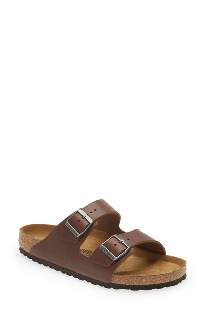 Birkenstock Arizona Le Vintage Wood Roast In Brown