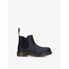 DR. MARTENS' DR MARTENS BOYS BLACK KIDS 2976 WELTED LEATHER CHELSEA BOOTS