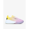 Stella Mccartney Loop Gradient Sneakers In Purple