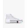 PAUL SMITH KELVIN LEATHER HIGH-TOP TRAINERS