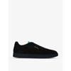 PAUL SMITH VANTAGE LOGO-PRINT SUEDE LOW-TOP TRAINERS