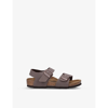 BIRKENSTOCK NEW YORK FAUX-LEATHER SANDALS 4-9 YEARS