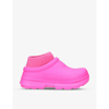 Ugg Tasman X Sock-lined Rubber Rain Slippers In Pink