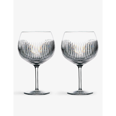 Waterford Gin Journey Aran Balloon Crystal Glasses Set Of Two