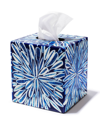 Ladorada Blue Almendro Tissue Box Cover