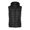 PAUL & SHARK BLACK QUILTED SHELL GILET