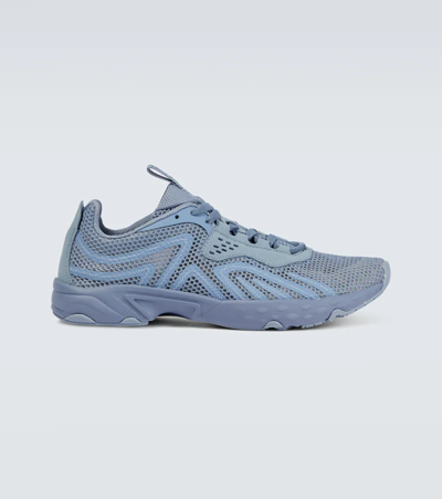 Acne Studios N3w M Lace-up Trainers In Dusty Blue