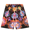 Dolce & Gabbana Bermuda With All-over Graphic Print In Luminarie