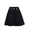 Alaïa Women's Skirts - Alaia - In Black Cotton In Noir