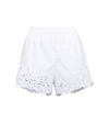 CHLOÉ BRODERIE ANGLAISE COTTON SHORTS